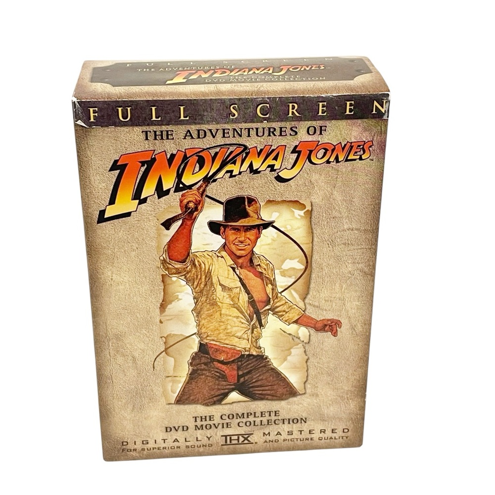 The Adventures Of Indiana Jones Complete DVD Collection 4 Disc Set